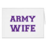 Army Wife 34 Greeting Card