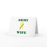 Army Wife 987 Greeting Card