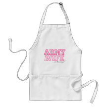 Army Wife in training Apron