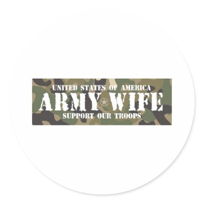 Army-Wife Stickers by humorous