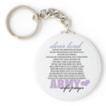 Army Wife's Prayer keychains