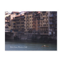 Arno, Florence, Italy | Postcard