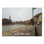 Arno, Pisa, Italia Card