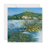ARNO RIVER IN FLORENCE - TUSCANY CUSTOM INVITE