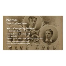 Arnold Brothers, 'Great Novelty Troupe' Retro Thea Business Card