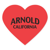 Arnold California Sticker