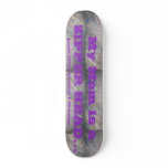 Arnold Chiari Malformation Support Awareness skateboards