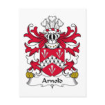 Arnold Family Crest postcards