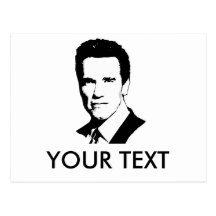 Arnold Schwarzenegger Post Card
