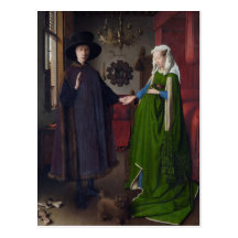 Arnolfini Portrait - Jan van Eyck Postcards