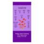 Aromatherapy Chart in Lavender Custom Rack Cards