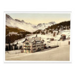 Arosa, in winter, Grisons, Switzerland vintage Pho Post Cards