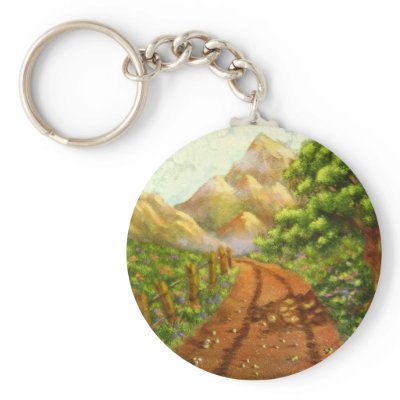 Around the Bend: Nature Themed Acrylic Landscape by dESartb