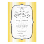 Around the Clock Shower Invitations