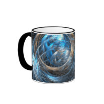 Around the World Abstract Coffee Mug