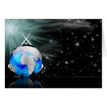 Around The World Greeting Card