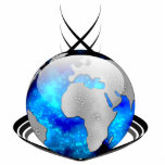 Around The World Globe photo sculptures