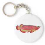 Arowana Button Keychain
