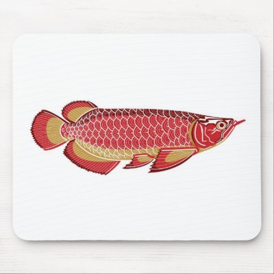 Arowana Mousepad by oldasgold