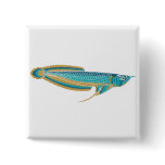Arowana pinback button