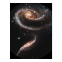 ARP-273 Interacting Galaxies Postcards