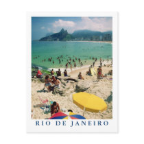 "Arpoador Beach, Rio de Janeiro" postcard