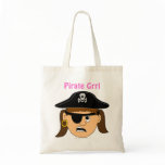 Arr Pirate Girl Cute Customisable Kid Pirate Stuff bags