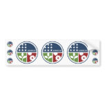 ARRA Recovery/Stimulus 3-3" & 6-1" Stickers Bumper Sticker