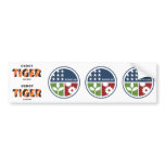 ARRA TIGER Recovery/Stimulus 2.5" Stickers (5) bumper stickers