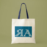 Arraias anagram, Blue. Tote Bags