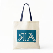 Arraias anagram, Blue. Tote Bags