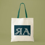Arraias anagram, green dark. Bag