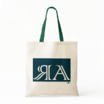Arraias anagram, green dark. Bag