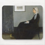 Arrangement in Grey and Black No.1 Mousepad