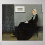 Arrangement in Grey and Black No.1 posters
