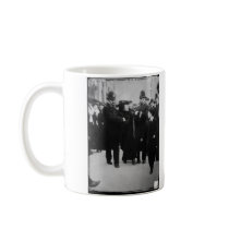 Arrest of a Suffragette in London England c 1910 Coffee Mug