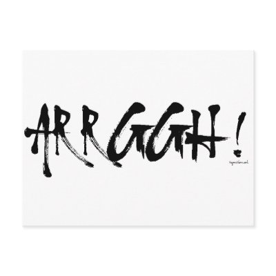 Arrggh! Post Cards by chrystynen