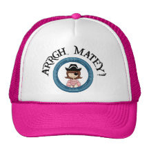 Arrgh Matey Pirate Girl Hat