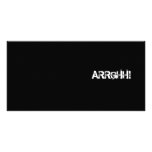 ARRGHH!  Pirate Shout / Scream. Black photo cards