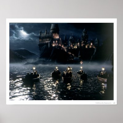 Arrival at Hogwarts Print by harrypotter