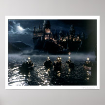 Arrival at Hogwarts Print