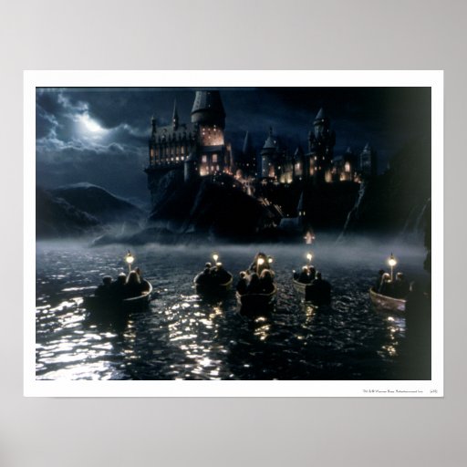 Arrival at Hogwarts Print