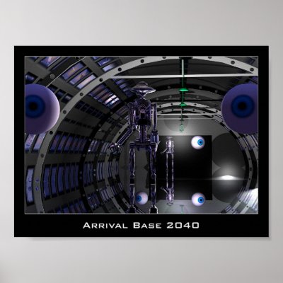 Arrival Base 2040 Print by rages4calm
