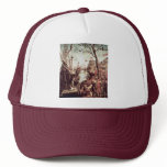 Arrival In Cologne By Carpaccio Vittore Mesh Hats