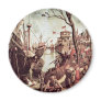 Arrival In Cologne By Carpaccio Vittore Refrigerator Magnet