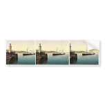 Arrival of Boulogne boat, Folkestone, England rare bumper stickers