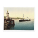 Arrival of Boulogne boat, Folkestone, England rare Postcards