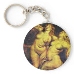 Arrival Of Marie De' Medici At Marseilles Detailed Key Chains