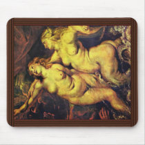 Arrival Of Marie De' Medici At Marseilles Detailed Mousepad