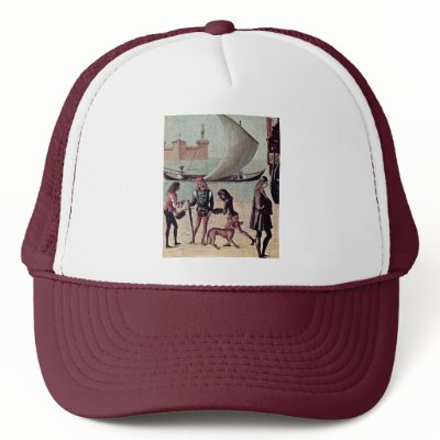 Arrival Of The English Ambassador At The Court Trucker Hats by Artcollection